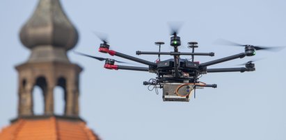 Dron i specjalny samochód w akcji. Tarnowskie Góry pod kontrolą eko-patrolu