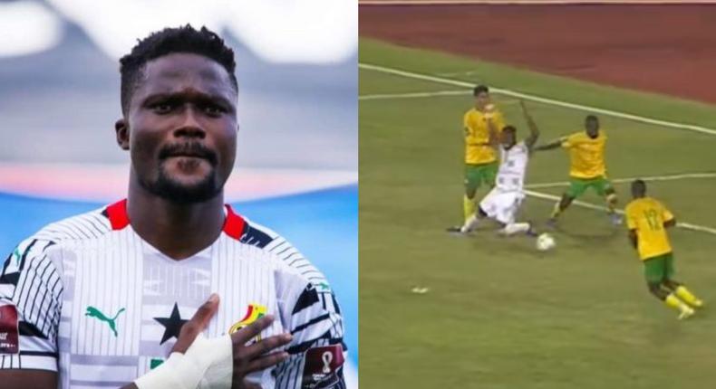 ‘The defender pulled me’ – Daniel Amartey speaks on controversial penalty against South Africa