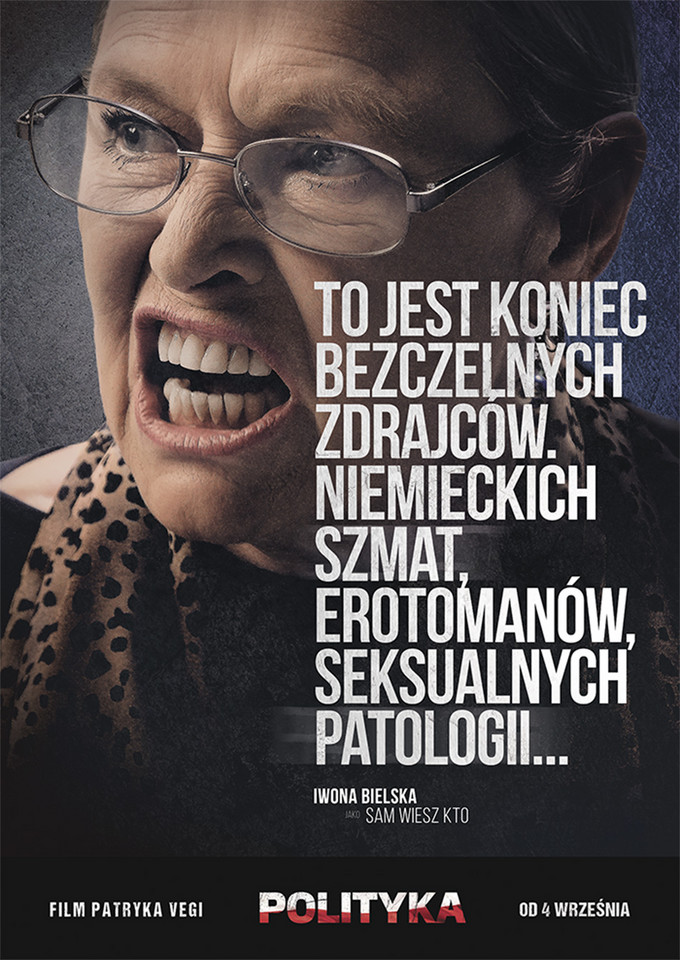 "Polityka" - plakat: Piotrowicz