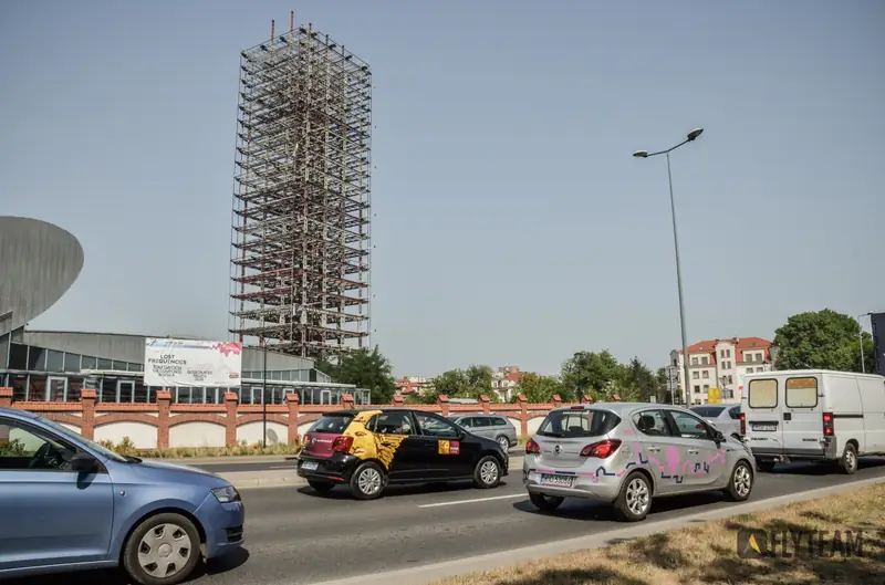 Budynek stał się ponurym symbolem Krakowa