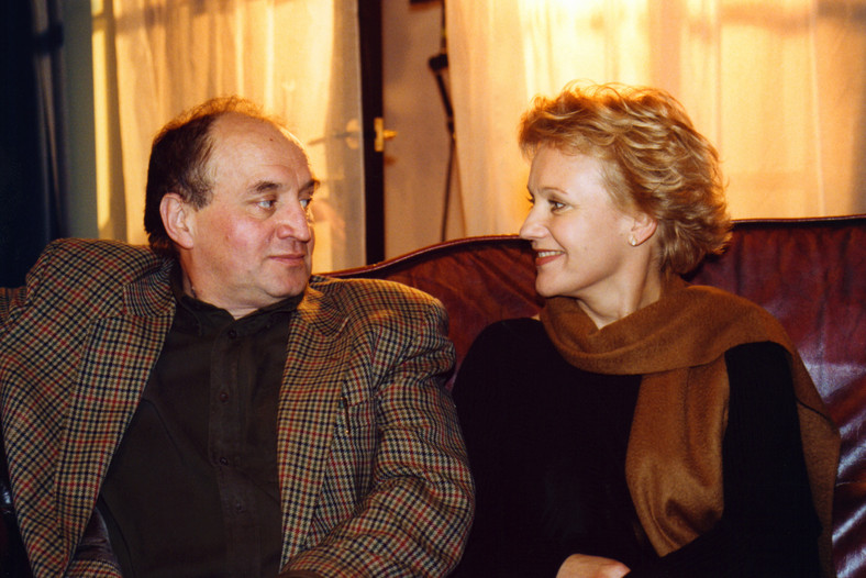 Krzysztof Zaleski i Maria Pakulnis w 2001 r.