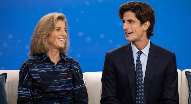 Caroline Kennedy and son Jack Schlossberg in 2023.Nathan Congleton/NBC/Getty Images