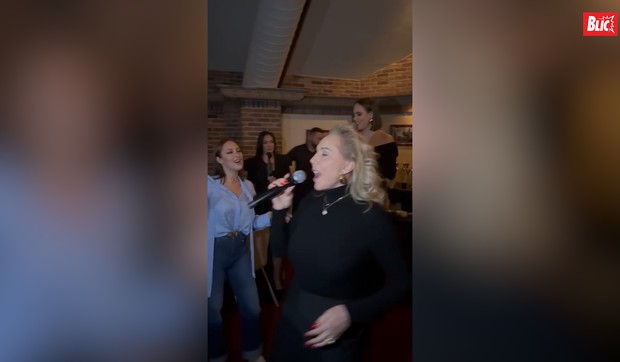 Brena i Aleksandra Prijović zapevale na slavi