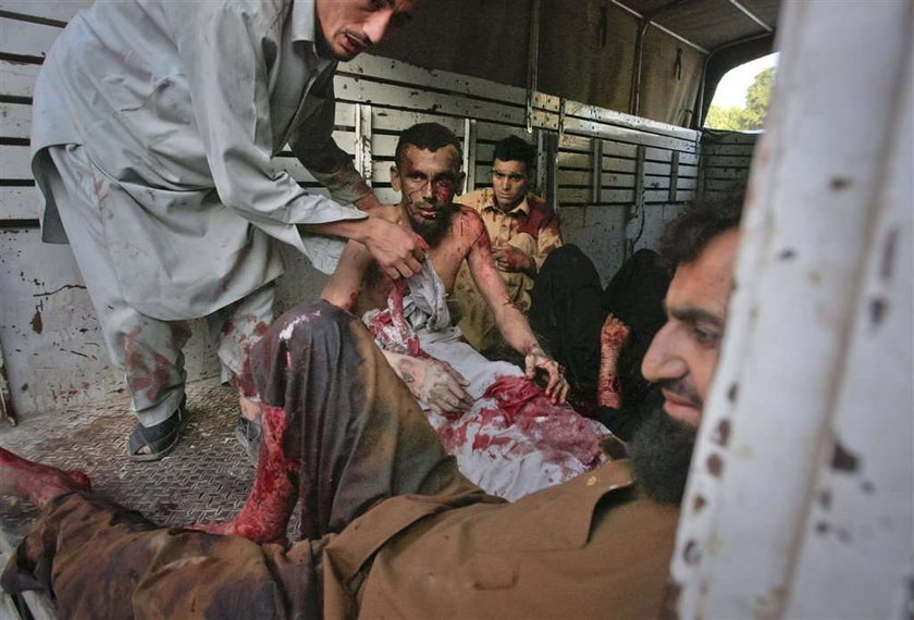 Krwawy odwet za śmierć bin Ladena. Drastyczne zdjęcia