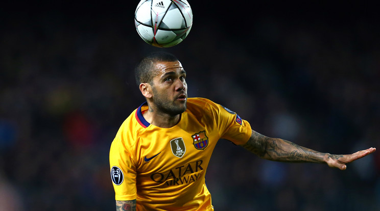 Daniel Alves bizarr videót készített/Fotó: AFP