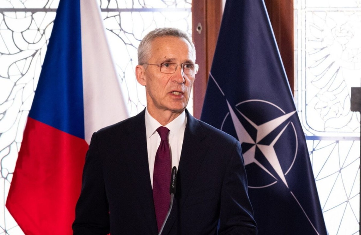 Jens Stoltenberg w Pradze
