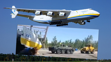 Ukraina: usuwanie szczątków zniszczonego Antonowa An-225 "Mrija" z lotniska w Hostomelu