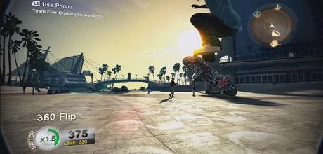 Screen z gry "Skate 2"