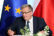 WARSZAWA PREZYDENT KOMOROWSKI USTAWA O RADZIE DIALOGU