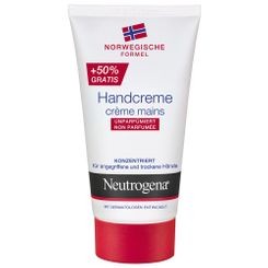 Hochkonzentrierte und unparfümierte Handcreme von Neutrogena für rund 5 Franken, shop-apotheke.ch