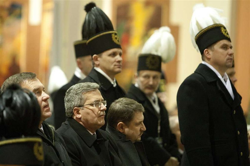 Gwizdy i krzyki, bo prezydent  oddawał hołd zabitym górnikom