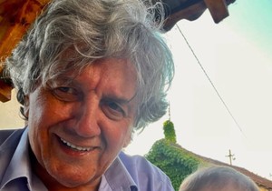 Radoš Bajić sa unukom