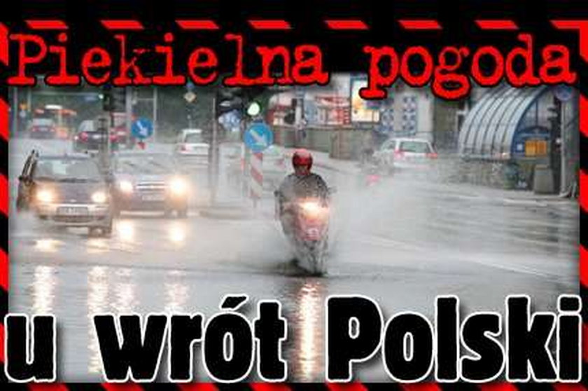 Piekielna pogoda u wrót Polski