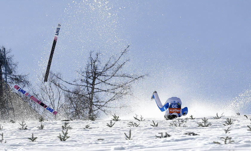 PŚ w Planicy. Daniel Andre Tande upadek. Tande w szpitalu