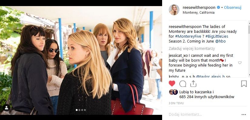 zdjęcia z planu serialu Wielkie Kłamstewka 2