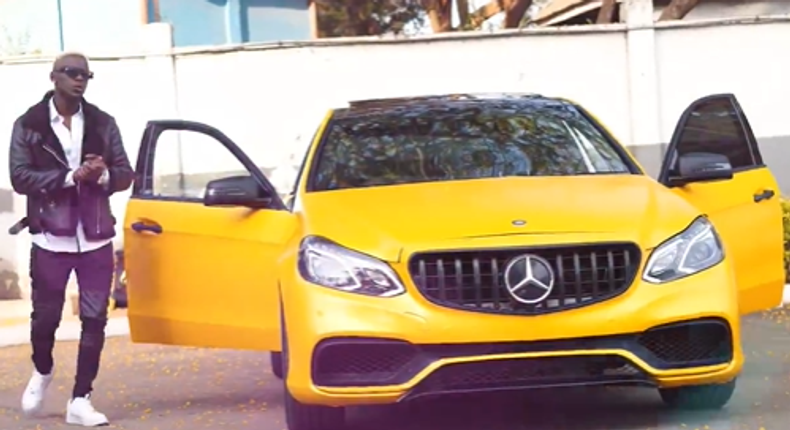 Willy Paul's Mercedes Benz