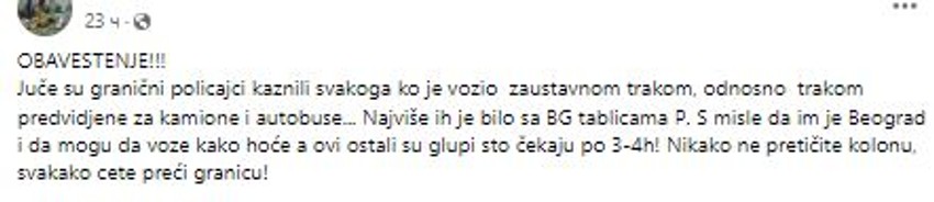 obaveštenje  grčka info