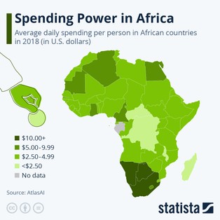 Afrykańska klasa średnia. Które państwa mają najbogatszych konsumentów?