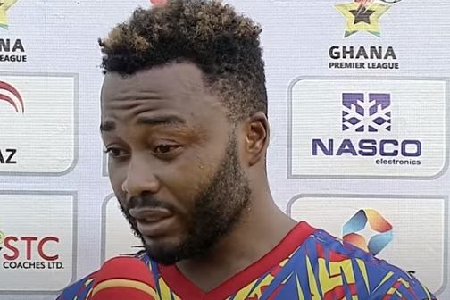 Gladson Awako: Hearts midfielder named Black Galaxies captain