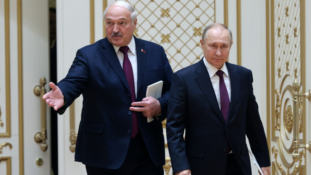 Jakie są plany Putina wobec Łukaszenki? "Z jednego powodu nie zagarnął Białorusi"
