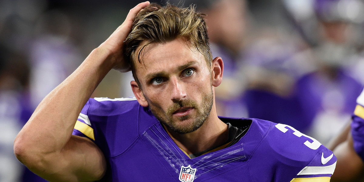 Vikings cut kicker who missed game-deciding field goal in the playoffs and was never the same