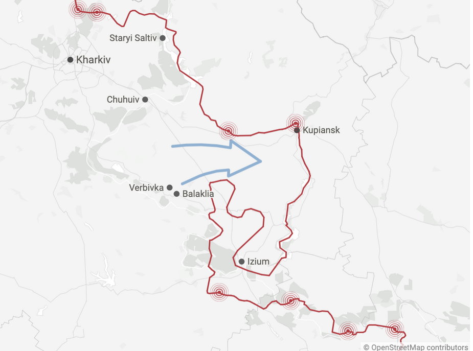 Kontrofensywa ukraińska pod Charkowem
