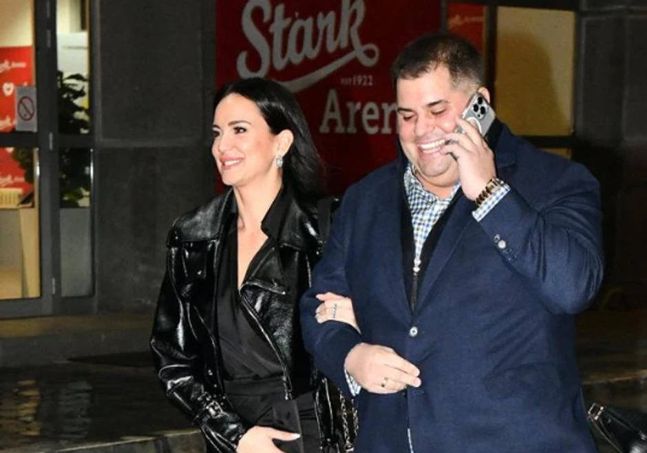 Aleksandra Gudelj sa suprugom