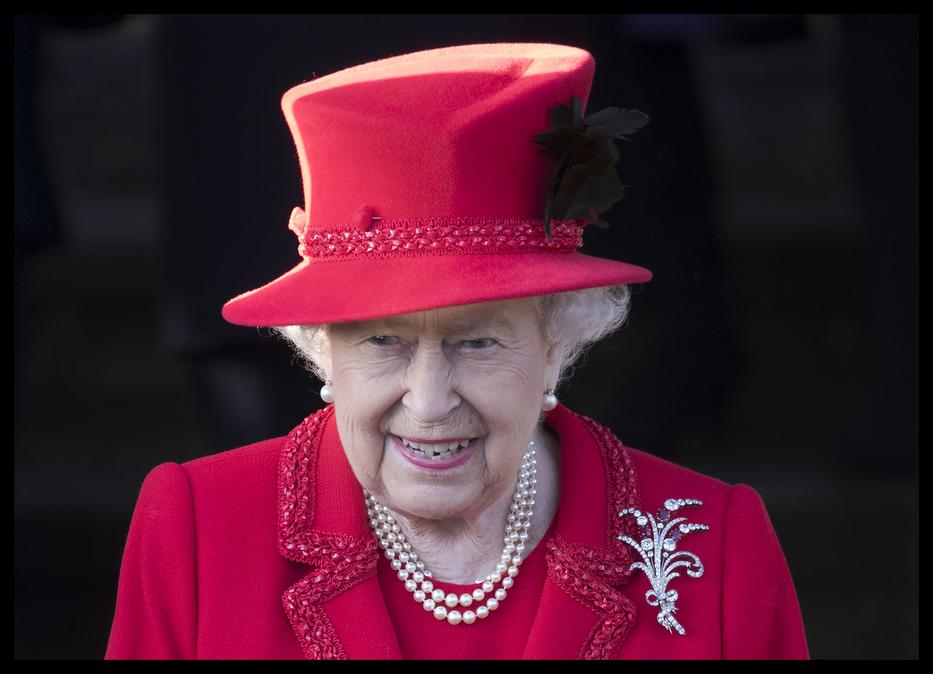 II. Erzsébet királynő ebben a ruhában jelent meg a templomban / Fotó: Northfoto