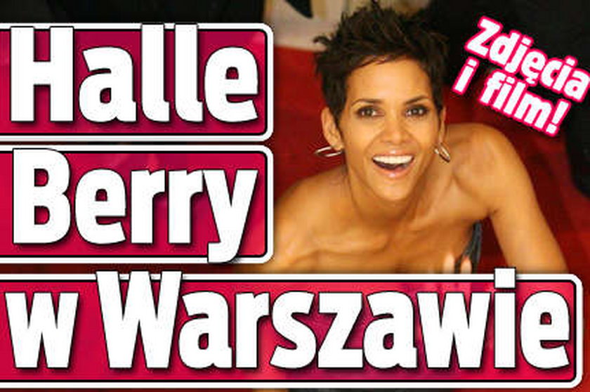 Halle Berry w Warszawie. FILM