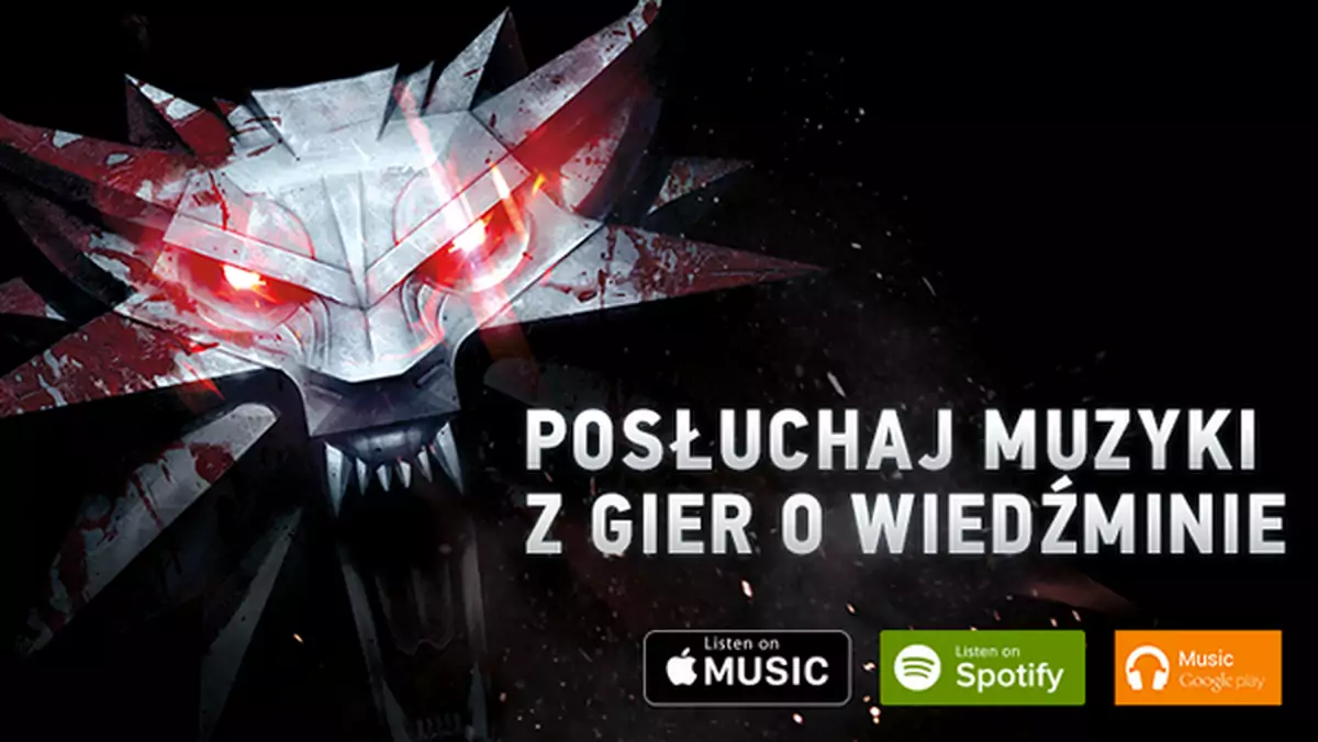 Wiedźmin - muzyka z serii gier studia CDPR w Spotify, Apple Music i Google Play Music