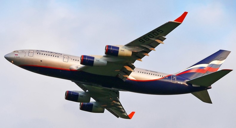 Russia's Aeroflot replaces an A321 plane on Moscow-St Petersburg route