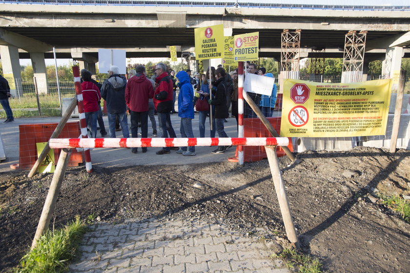 Protest na Milczańskiej