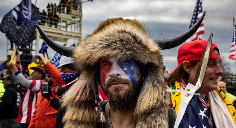 Jacob Chansley.Brent Stirton/Getty Images