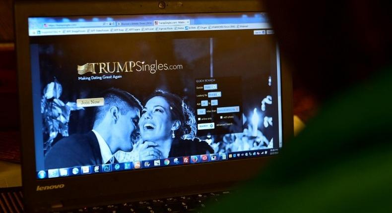 TrumpSingles.com is a dating site inspired by president-elect Donald Trump that seems to be attracting lots of young Republicans