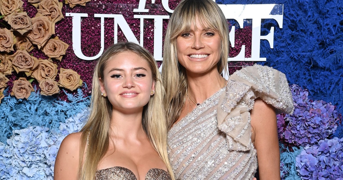 Heidi Klum's daughter says her mom sent her 25 bags of groceries