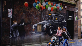 Elképesztő falfestmények díszelegnek Glasgowban - a művészet magasiskolája - Galéria