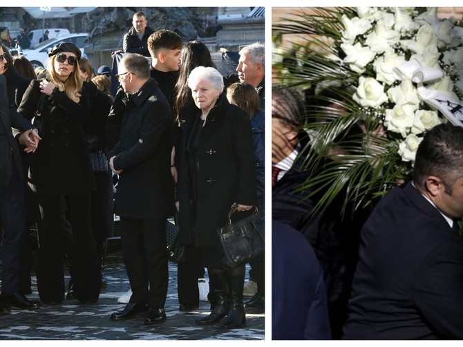 Tužna simbolika cveća sa sahrane Siniše Mihajlovića foto: Mondadori Portfolio/ddp USA/Cecilia Fabiano/ LaPresse