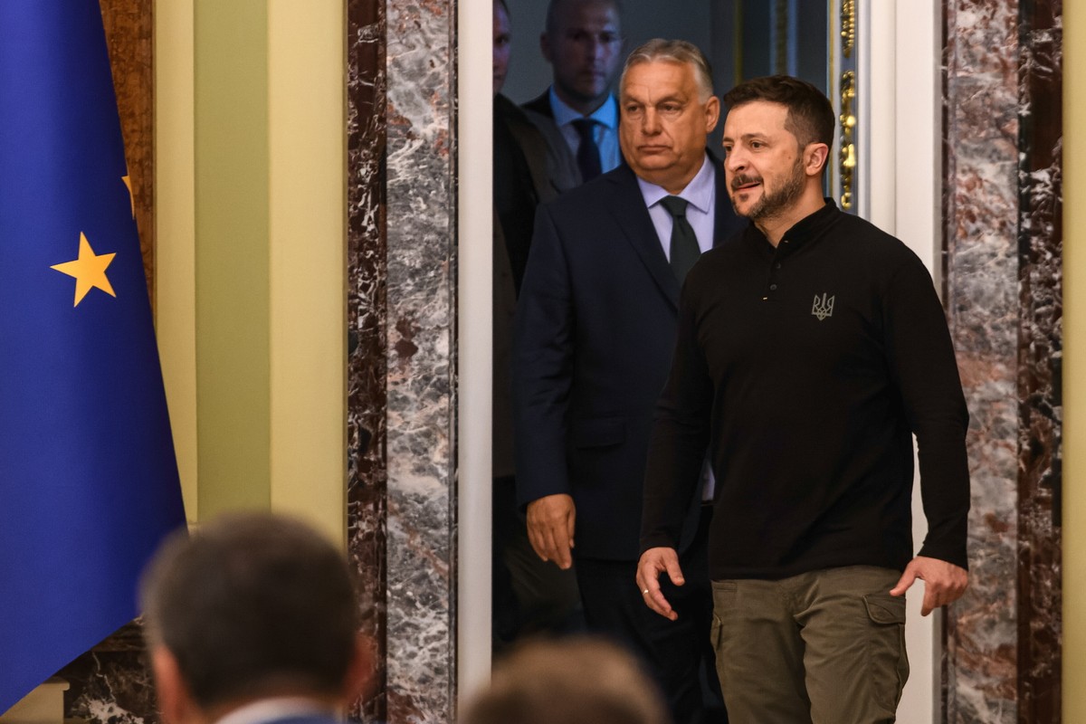 Wołodymyr Zełenski, Viktor Orban