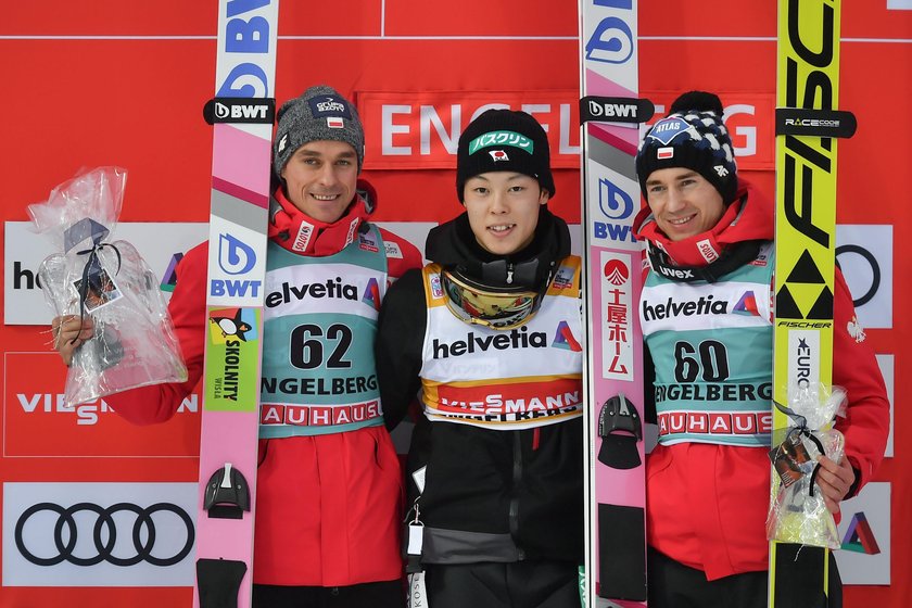 Piotr Zyla Ryoyu Kobayashi Kamil Stoch