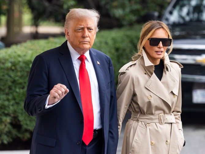 Donald i Melanija Tramp