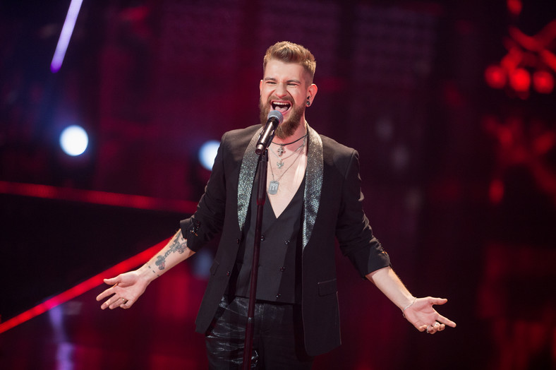 Adam Kalinowski w "The Voice of Poland"