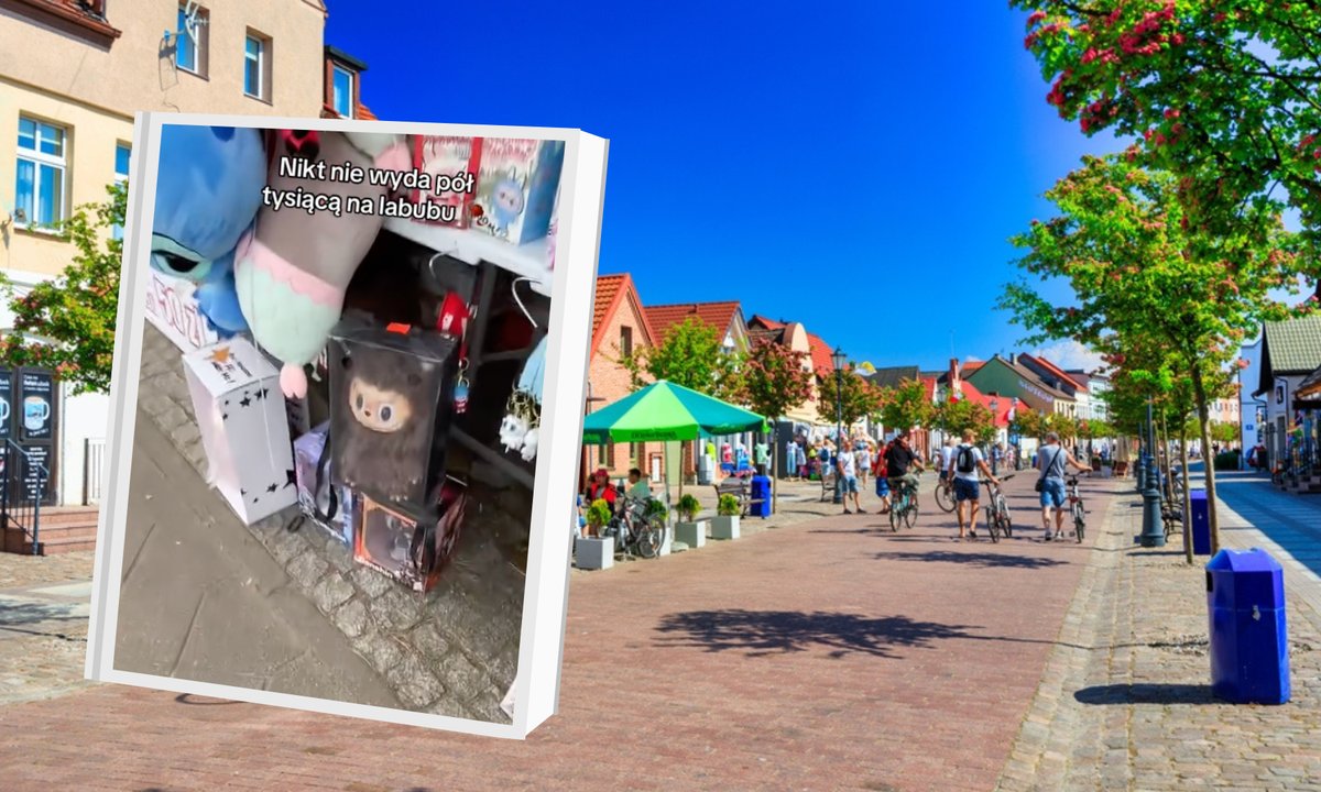 Pokazał, ile kosztuje Labubu w na straganie w Łebie. "Chyba jest zrobione ze złota"