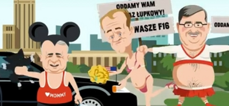 Politycy myją Obamie samochód