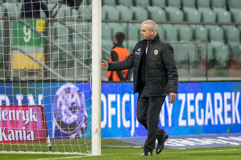 Pilka nozna. Ekstraklasa. Slask Wroclaw - Jagiellonia Bialystok. 08.03.2019