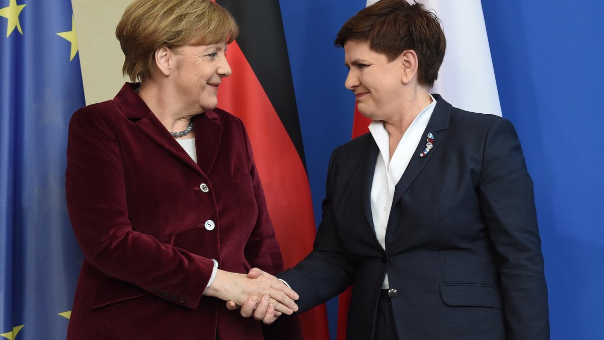 Beata Szydło Angela Merkel polityka Niemcy Polska dyplomacja