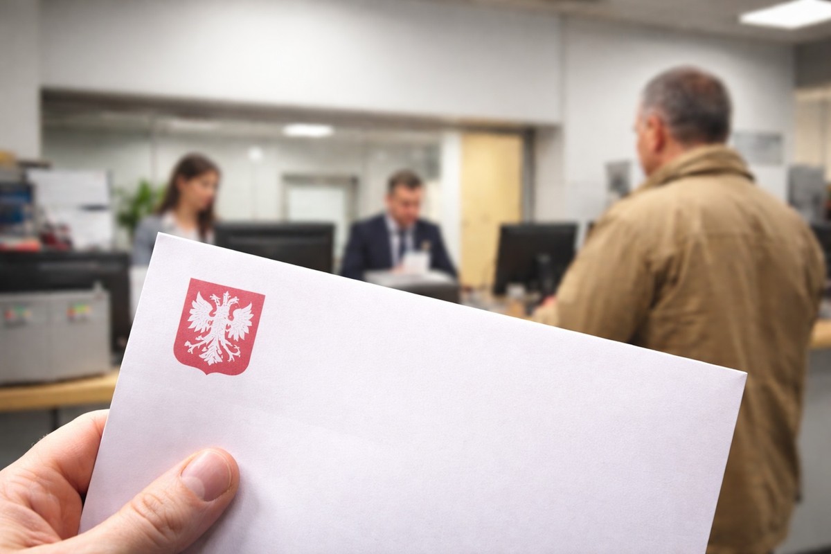 List w ręce w tle inni ludzie