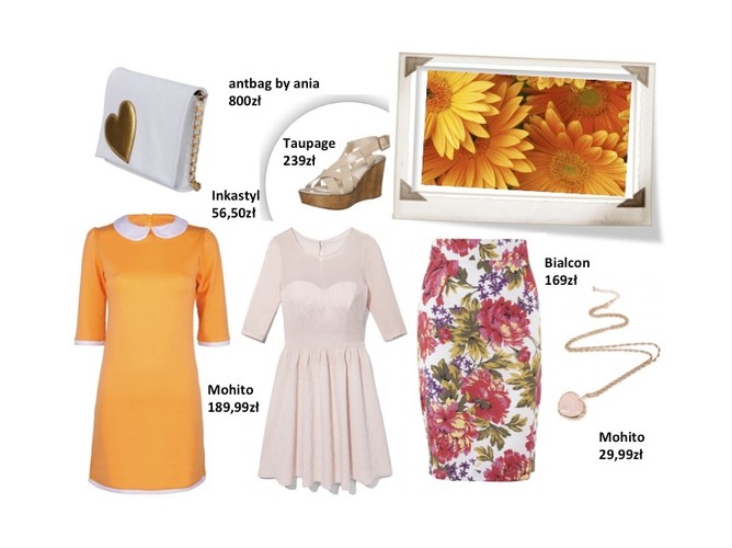 Letnie stylizacje inspirowane kolorowymi kwiatami