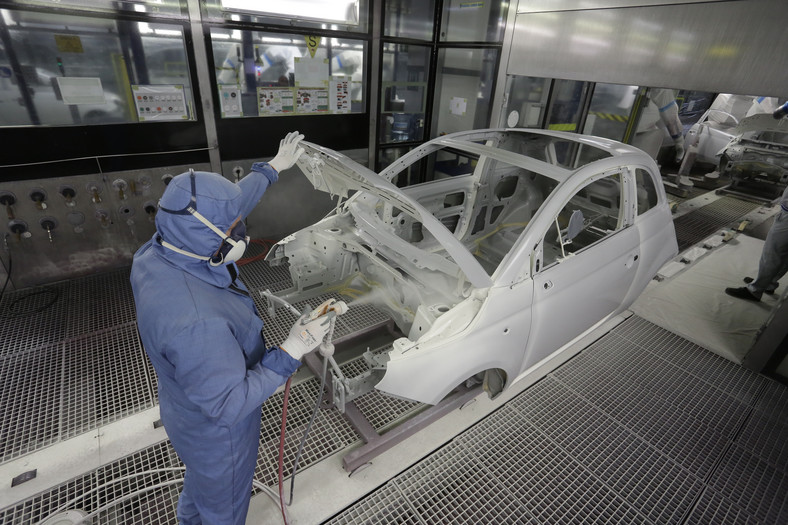 Fabryka Fiata w Tychach: etapy produkcji „500” na lakierni