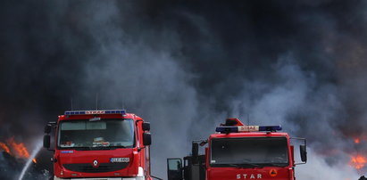 Pożar zakładów chemicznych w Kędzierzynie-Koźlu. Miasto spowija gęsty dym