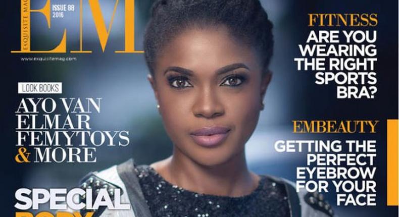 Omoni Oboli covers Exquisite Magazine 'Body Issue'